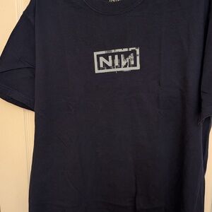 Box Logo Short Sleeve T-Shirt - Navy